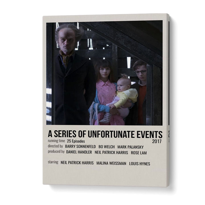 A Series Of Unfortunate Events 2017 Movie Posters in Gallery Wrap