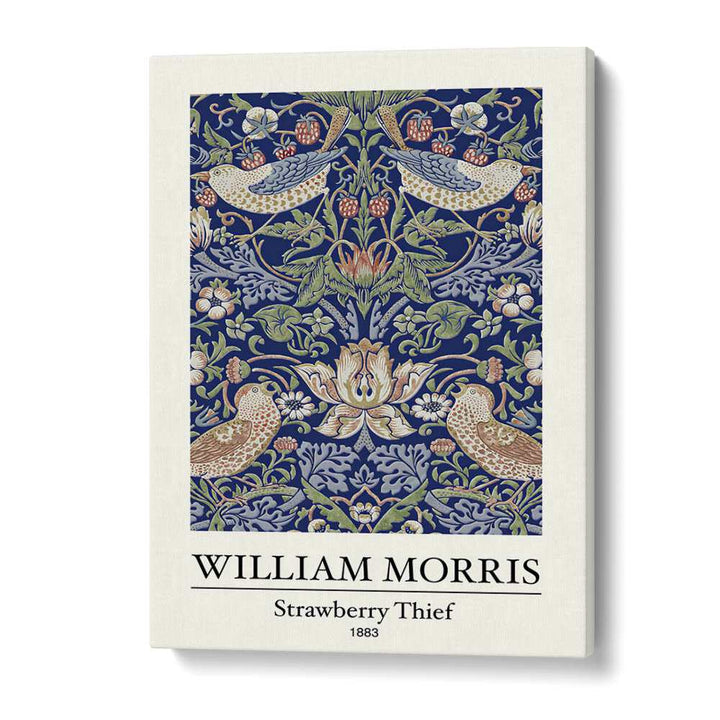 A Tapestry Of Nature William Morris's 'strawberry Thief' (1883) William Morris's art painting Artwork in Gallery Wrap