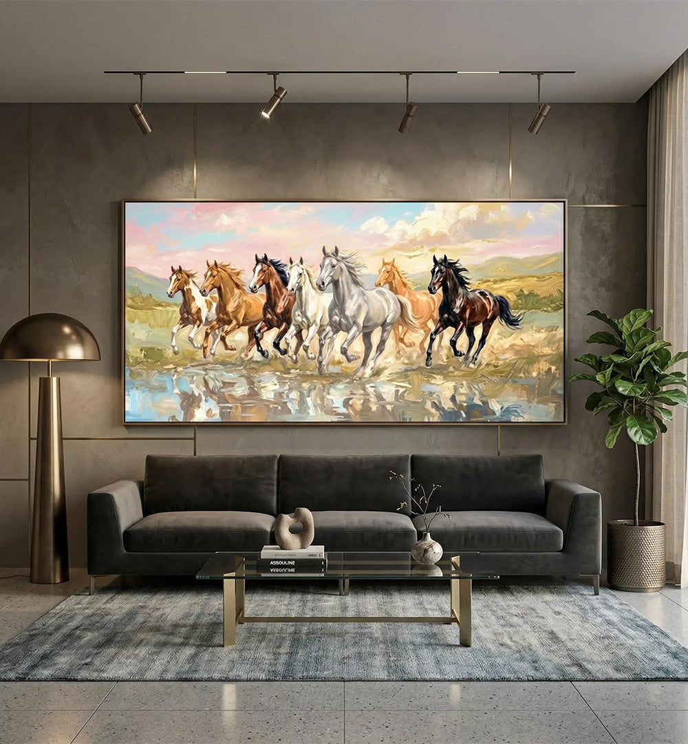 SEVEN HORSES I