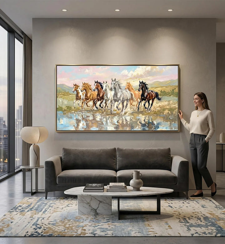 SEVEN HORSES I