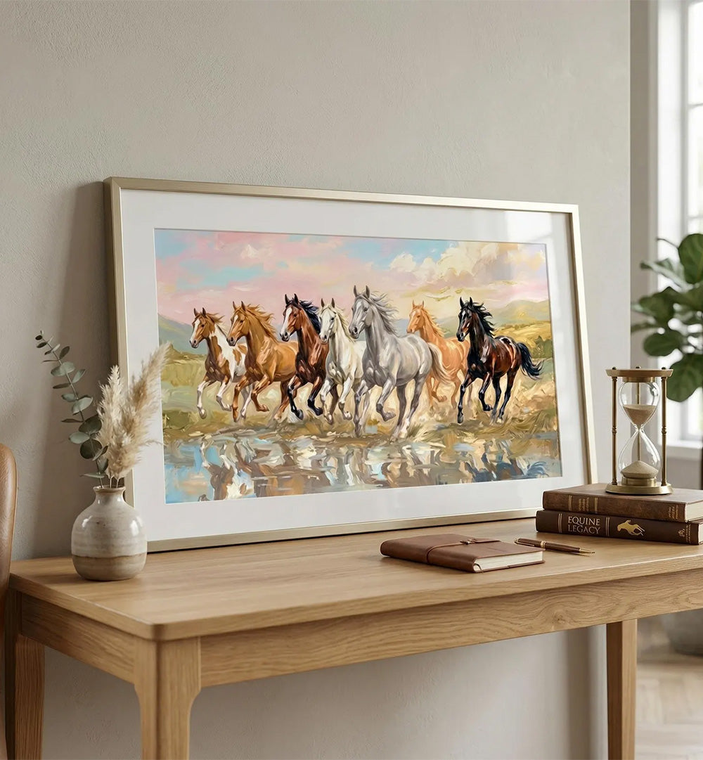 SEVEN HORSES I