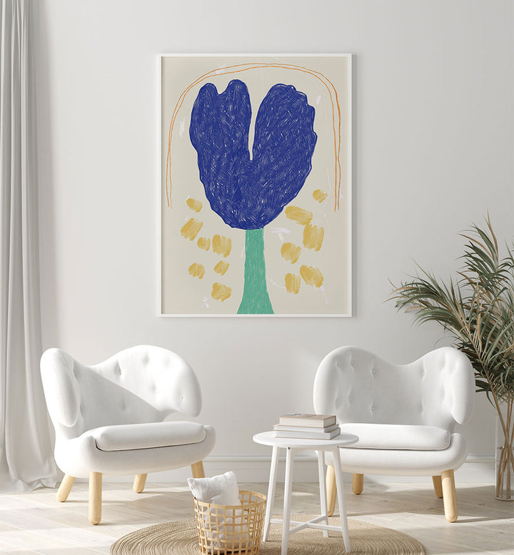 ABSTRACT BLOSSOM , KIDS ROOM PAINTINGS