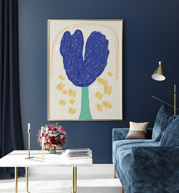 ABSTRACT BLOSSOM , KIDS ROOM PAINTINGS