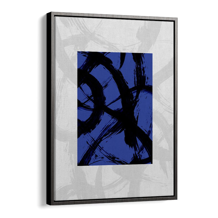 Abstract Brush Of Dreams By Mareike Bohmer Abstract Art Artwork in Black Floater Frame
