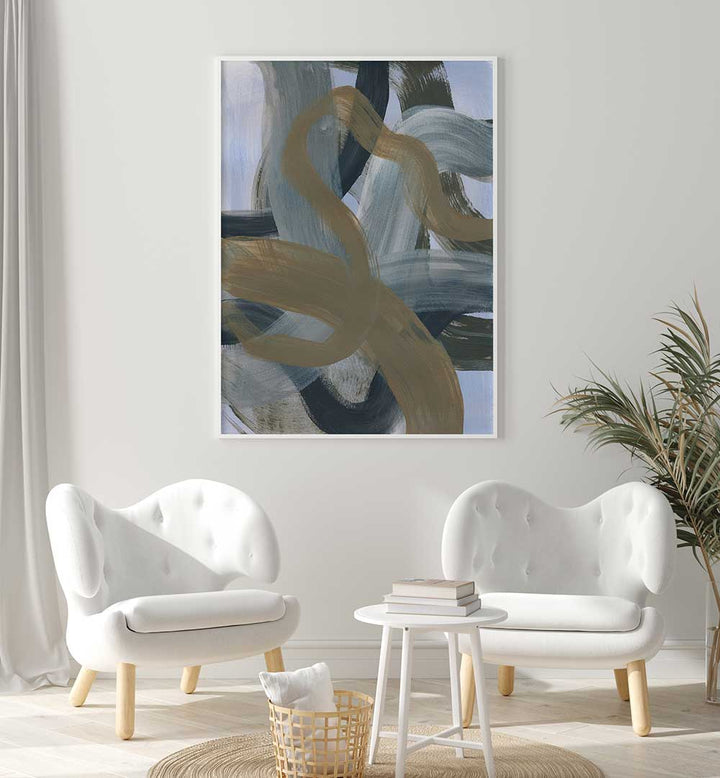 ABSTRACT BRUSH STROKES XIX , ABSTRACT PAINTINGS