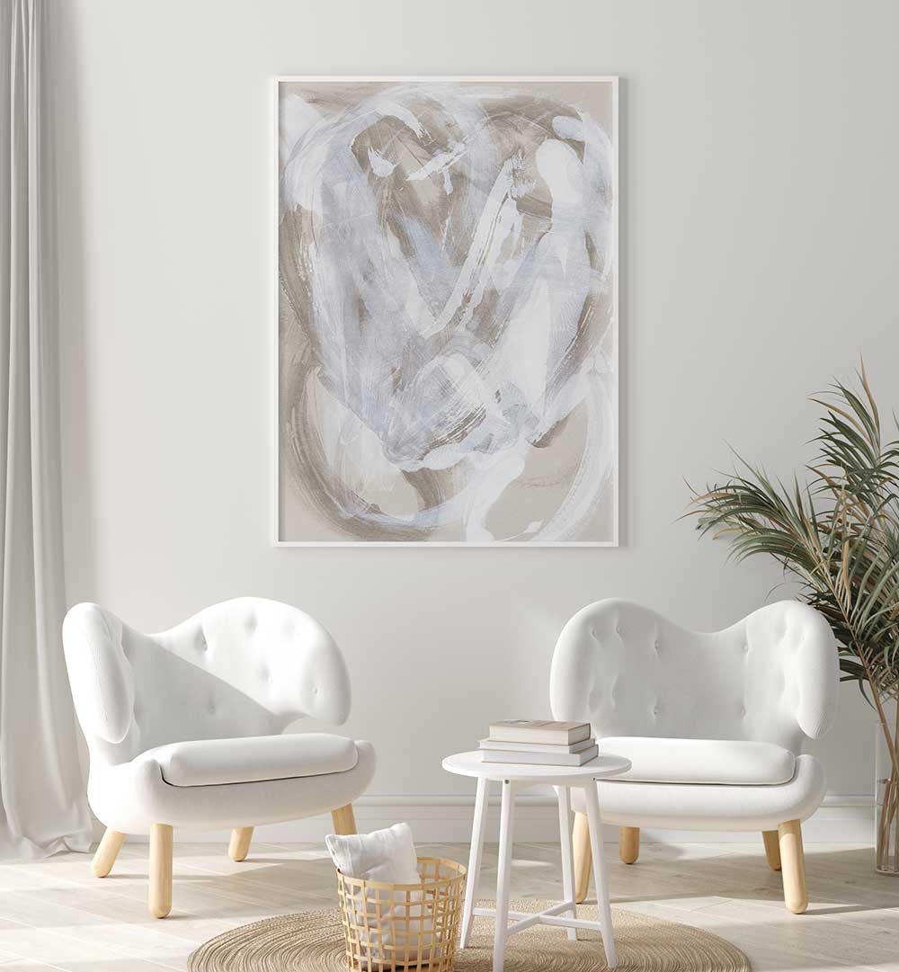 ABSTRACT BRUSH STROKES XIV , ABSTRACT PAINTINGS