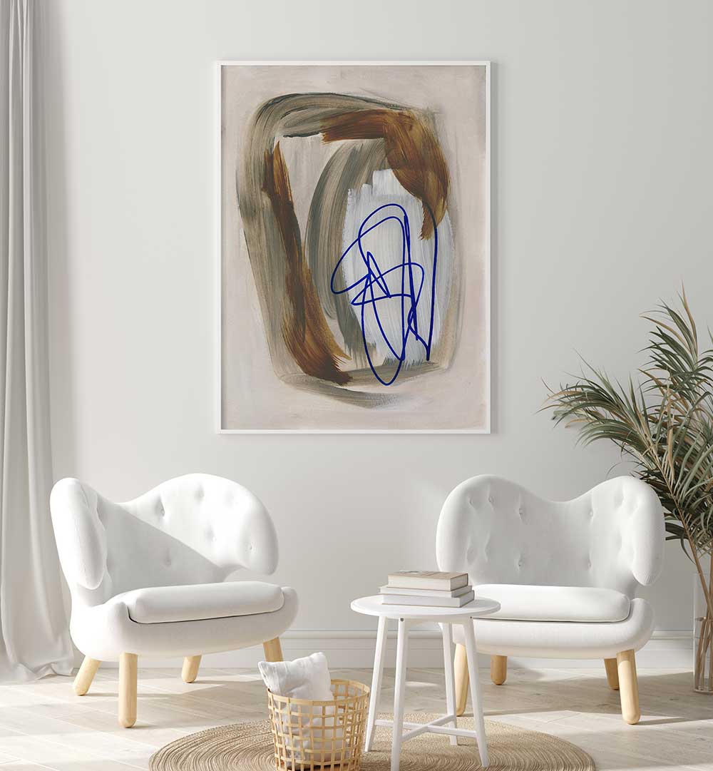 ABSTRACT BRUSH STROKES XI , ABSTRACT PAINTINGS