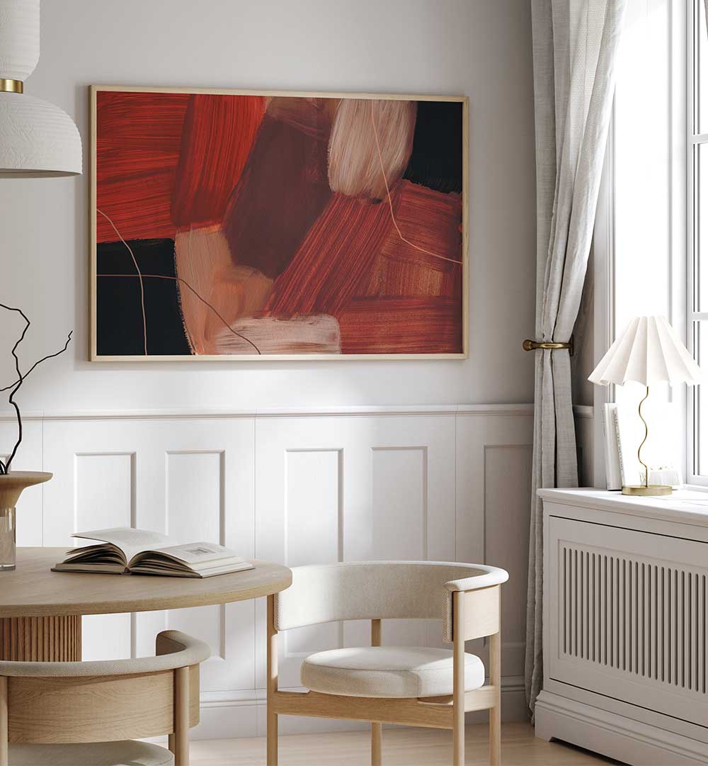 ABSTRACT BRUSH STROKES I , ABSTRACT PAINTINGS