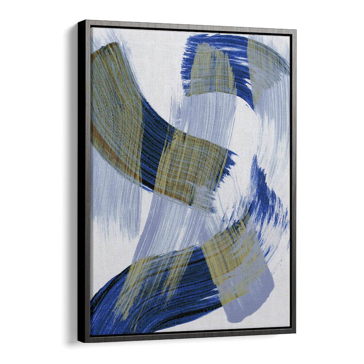 Abstract Brushdance By Mareike Bohmer Abstract Art Artwork in Black Floater Frame
