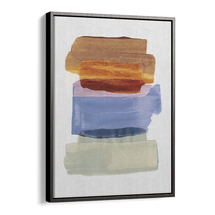 Abstract Brushfire By Mareike Bohmer Abstract Art Artwork in Black Floater Frame
