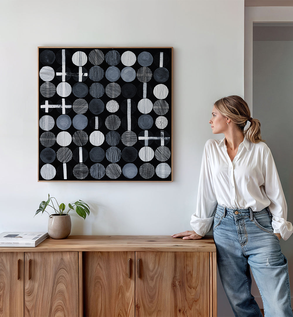 ABSTRACT CIRCLES PATTERN