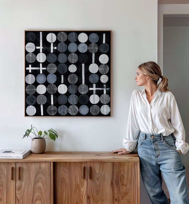 ABSTRACT CIRCLES PATTERN