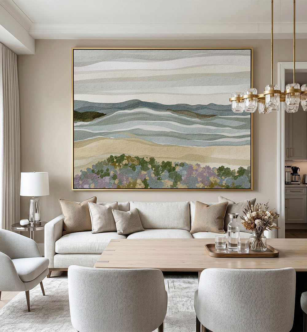 ABSTRACT COASTAL SERENITY