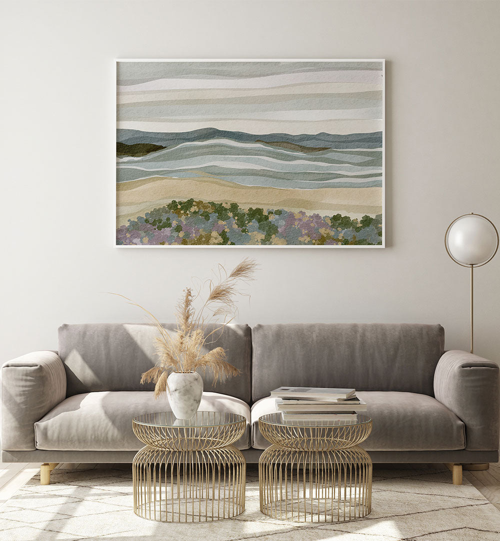 ABSTRACT COASTAL SERENITY