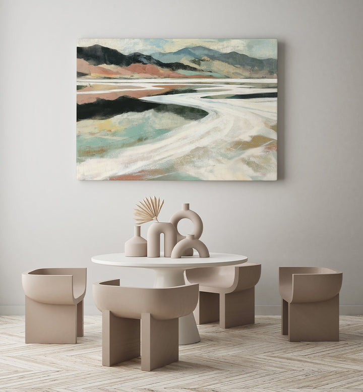 ABSTRACT DESERT SALT FLATS