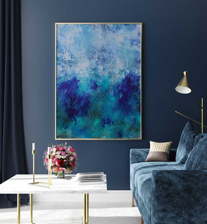 Stunning ABSTRACTION DESIGN IV, ABSTRACT PAINTINGS enhances your living space with vibrant colors and contemporary style.