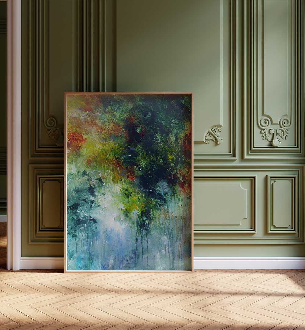 Stunning ABSTRACT DESIGN XV, ABSTRACT PAINTINGS enhance your space with vibrant colors and modern sophistication.