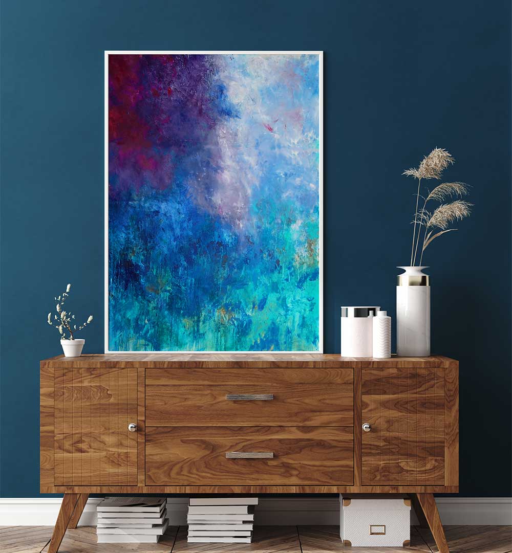 Transform your space with ABSTRACT DESIGN III, stunning ABSTRACT PAINTINGS blending elegance and creativity.