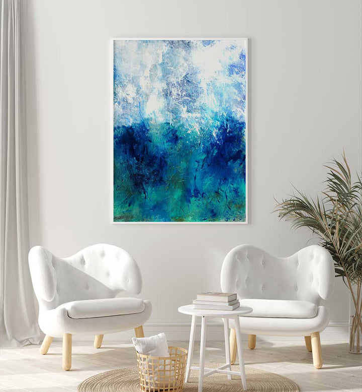 Bright and vibrant ABSTRACTION DESIGN X, ABSTRACT PAINTINGS enhance modern living spaces with captivating colors.