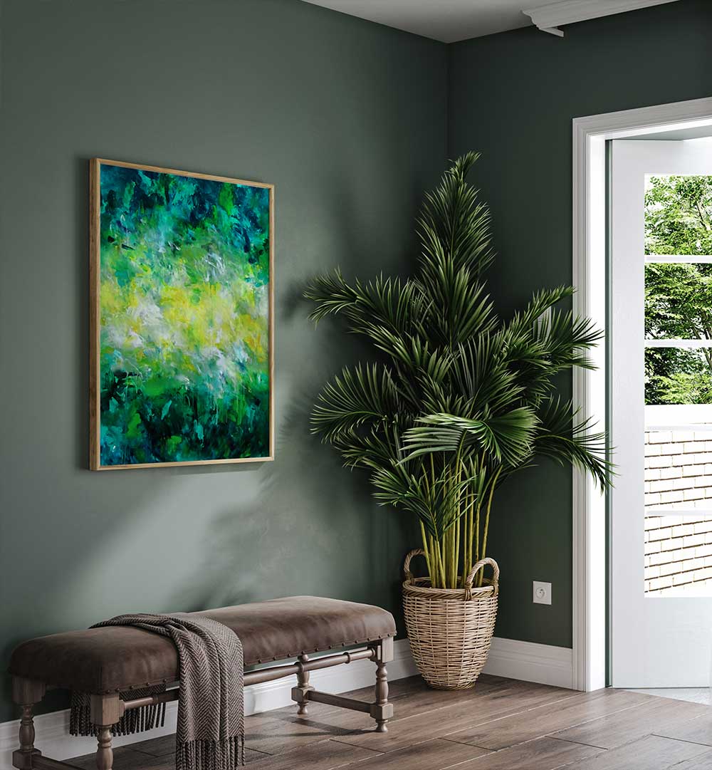 Vibrant ABSTRACTION DESIGN VIII, ABSTRACT PAINTINGS enhances your space with modern artistry and unique textures.