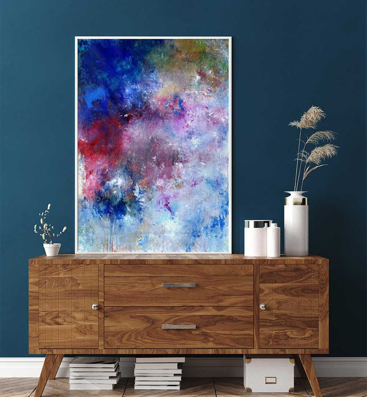 Stunning ABSTRACT DESIGN IV, ABSTRACT PAINTINGS in vibrant colors, perfect for elevating modern living spaces.