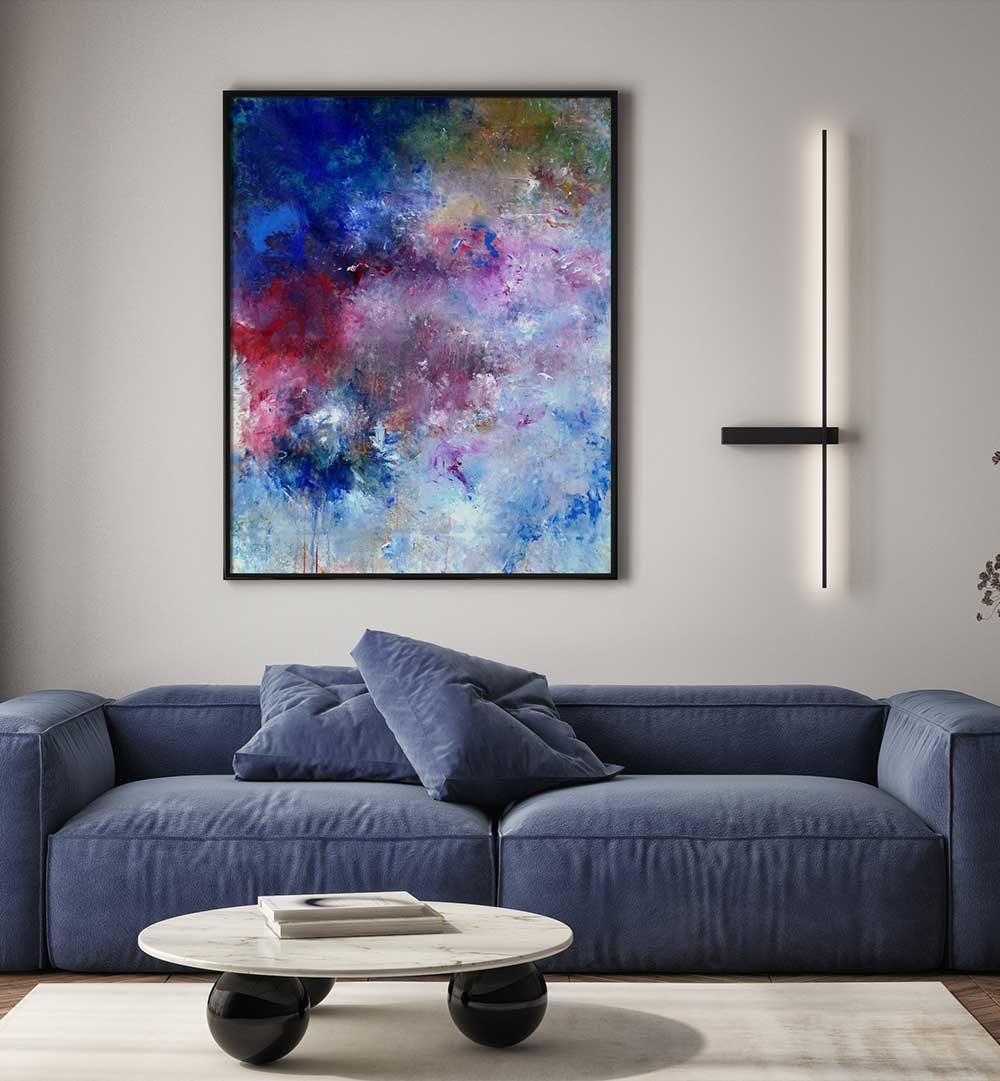 Transform your space with ABSTRACT DESIGN IV, ABSTRACT PAINTINGS, featuring vibrant colors and modern elegance.