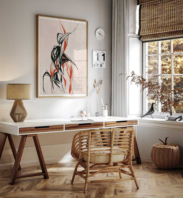 ABSTRACT FOLIAGE , ORGANIC FORMS