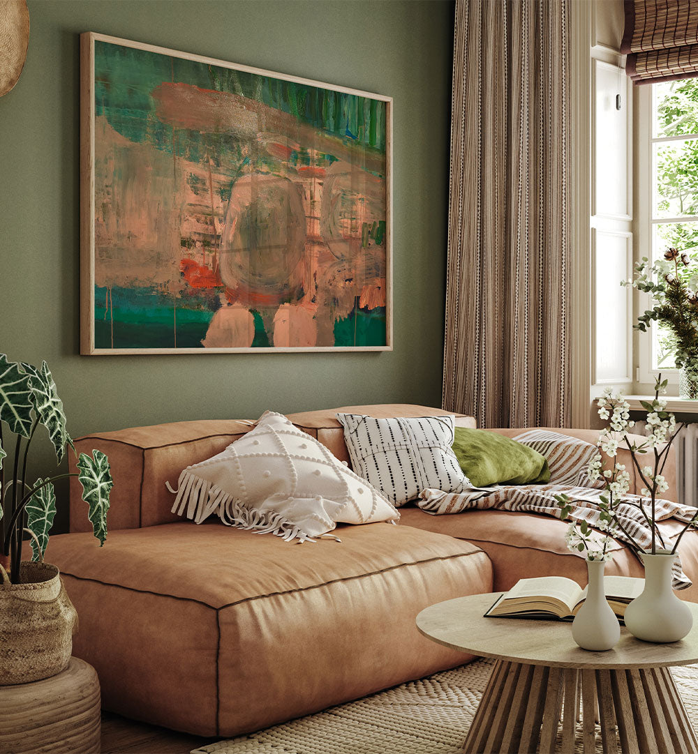 ABSTRACT GREEN LANDSCAPE
