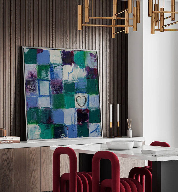 ABSTRACT GRID HEART