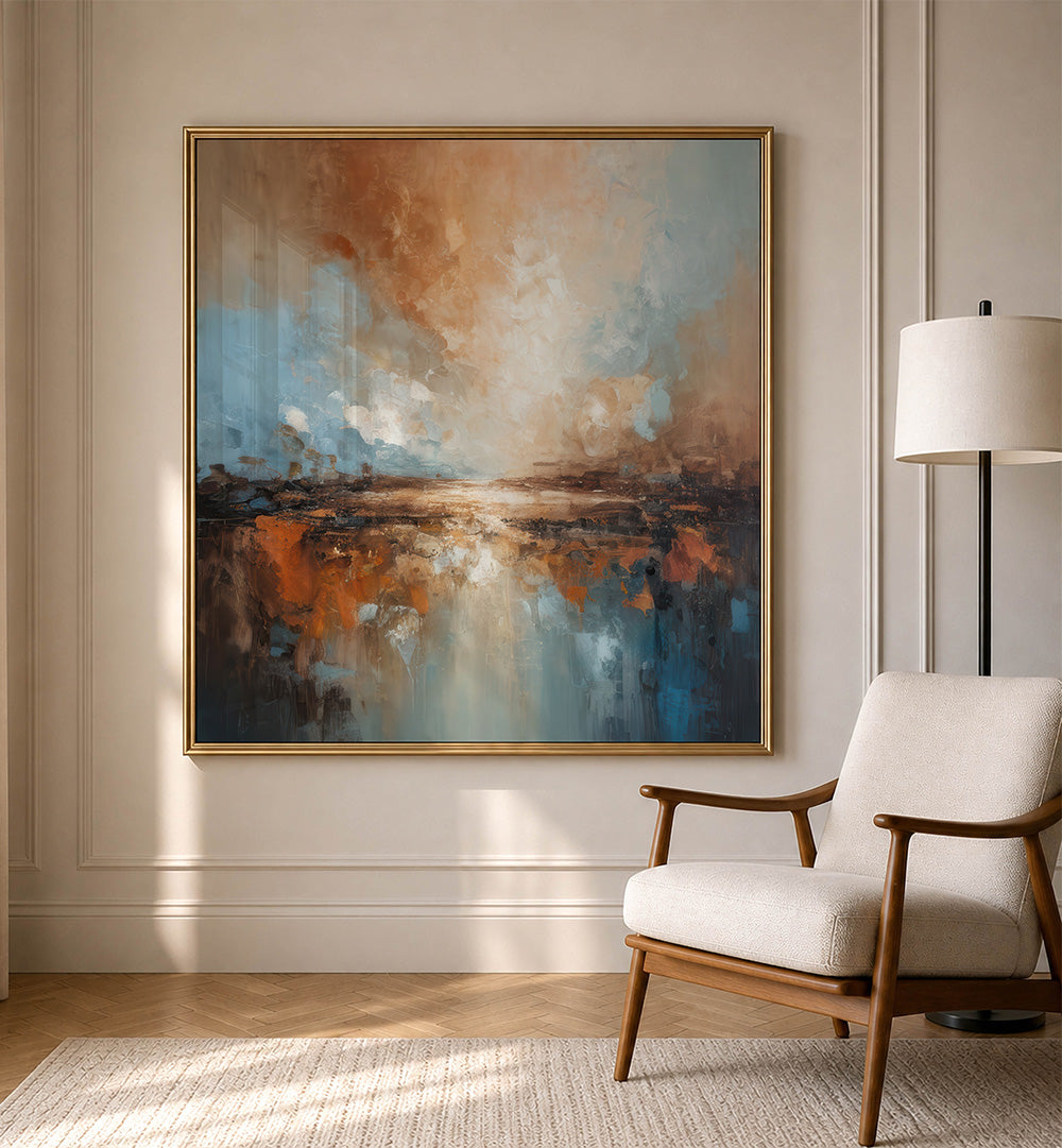 ABSTRACT HORIZON GLOW