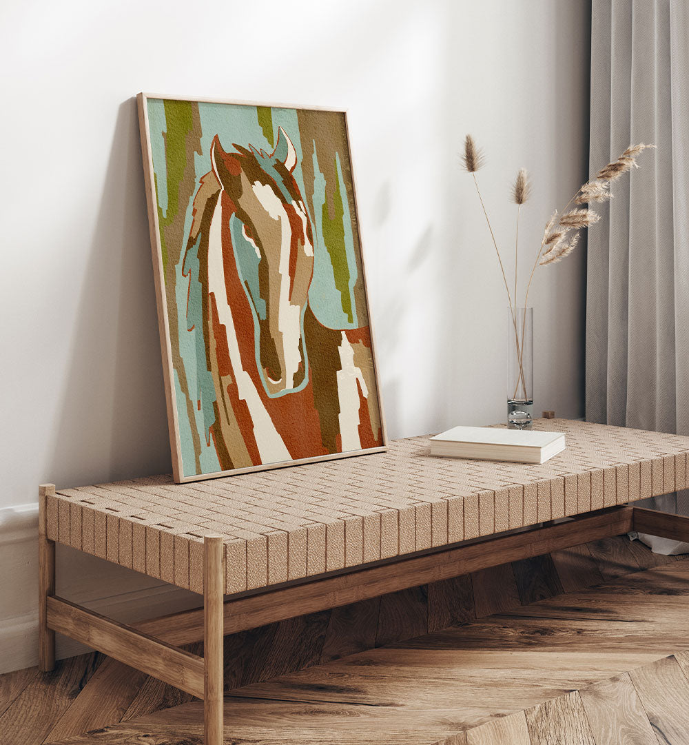 ABSTRACT HORSE PORTRAIT