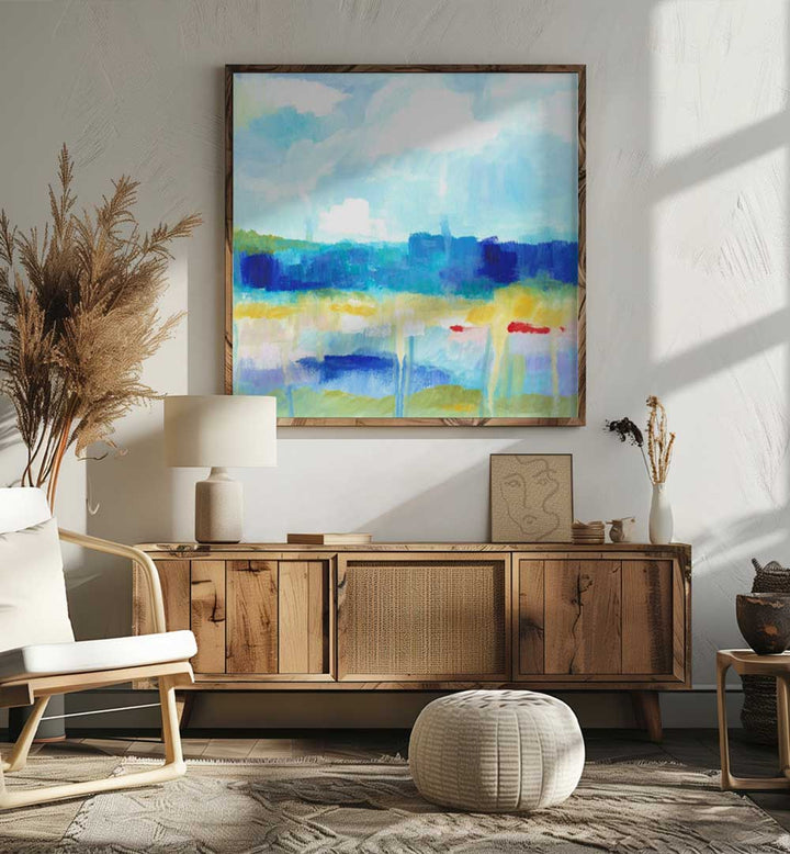 ABSTRACT LANDSCAPE II , LANDSCAPE PAINTINGS