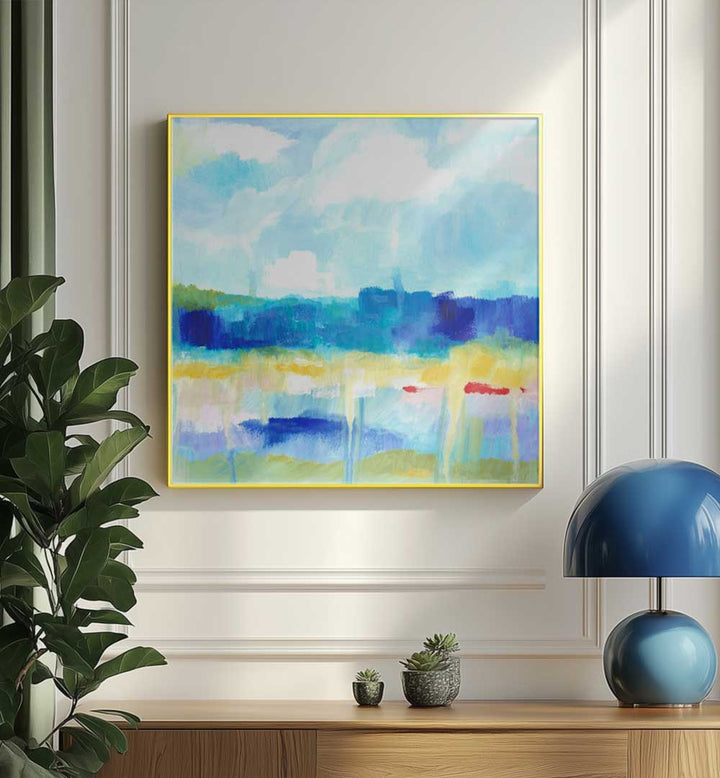 ABSTRACT LANDSCAPE II , LANDSCAPE PAINTINGS