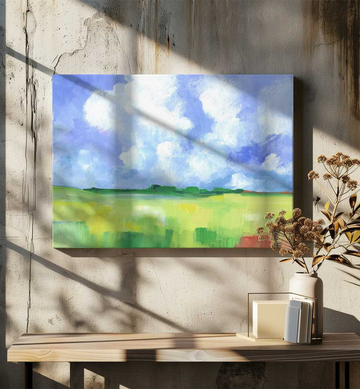 ABSTRACT LANDSCAPE VIII , LANDSCAPE PAINTINGS