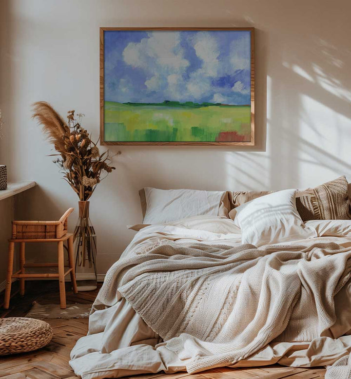 ABSTRACT LANDSCAPE VIII , LANDSCAPE PAINTINGS