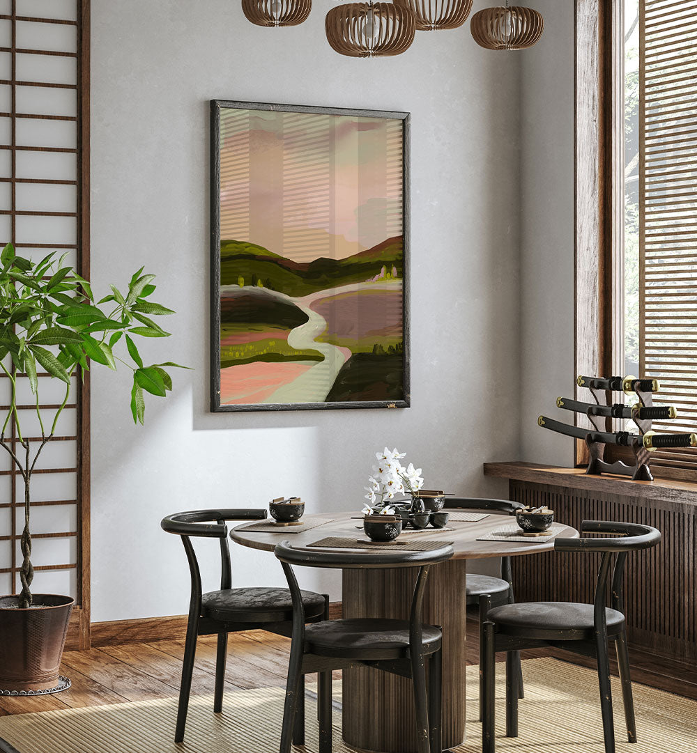 ABSTRACT LANDSCAPE , LANDSCAPE PAINTINGS