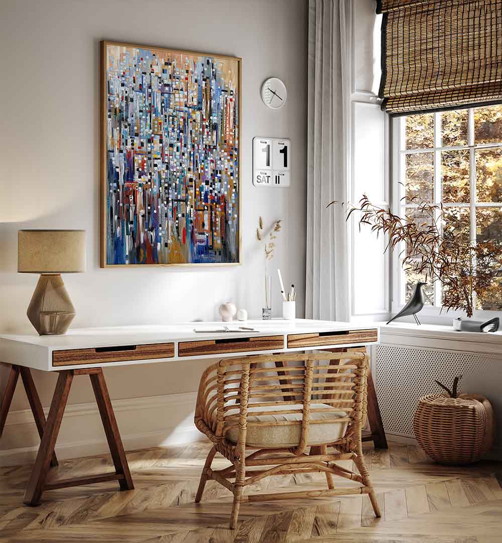 ABSTRACT LIFE , MODERN IMPRESSIONISM PAINTINGS