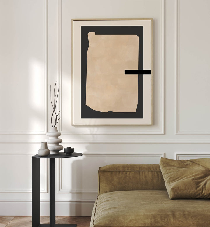 ABSTRACT BEIGE PAINTING , ABSTRACT  PAINTINGS