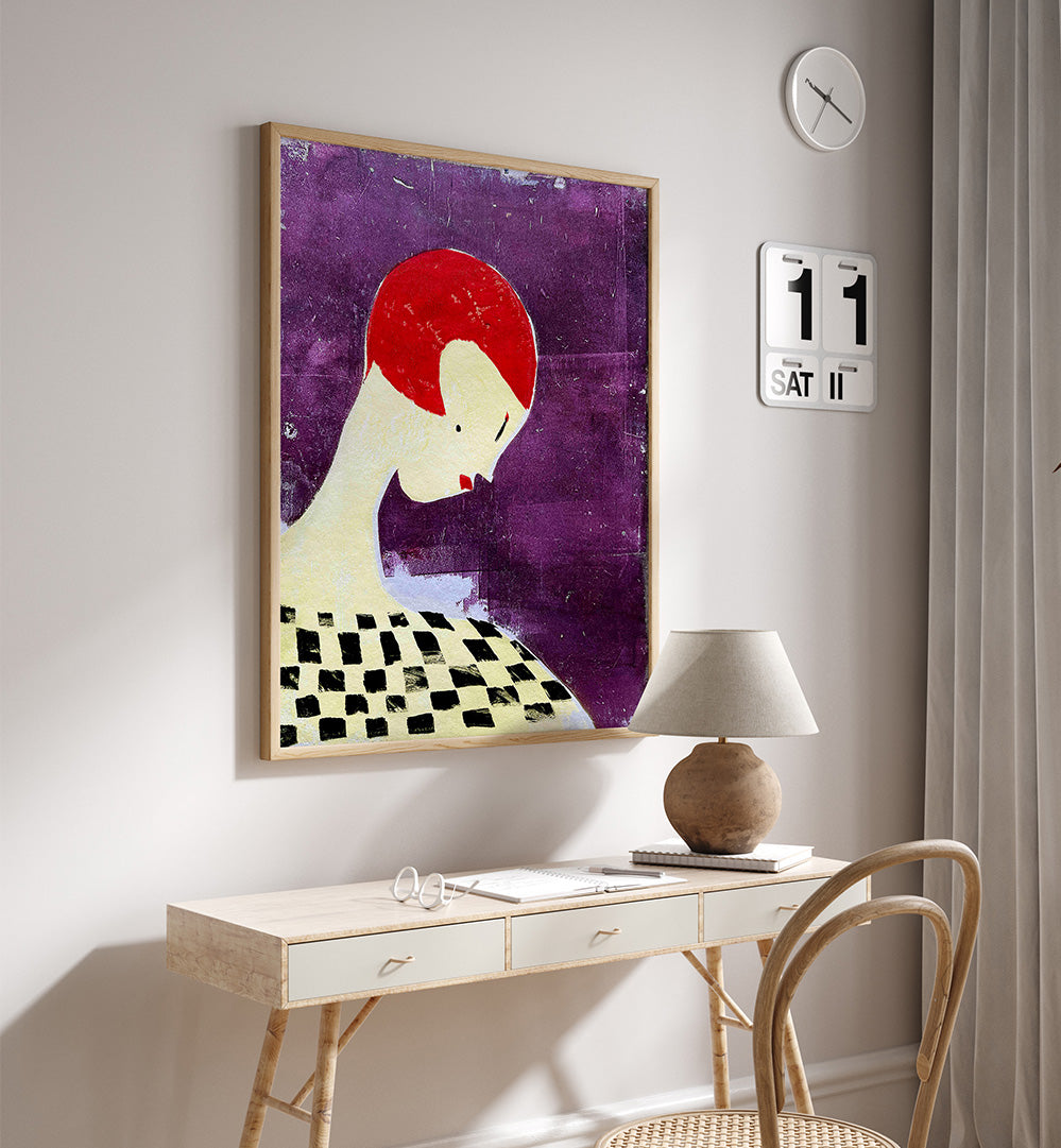 ABSTRACT PORTRAIT IV , FASHION POSTERS