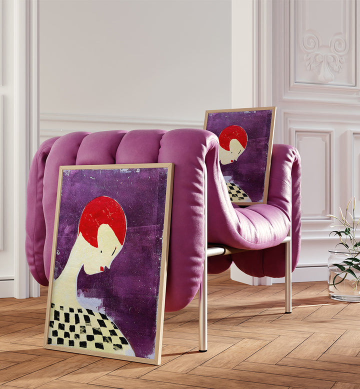 ABSTRACT PORTRAIT IV , FASHION POSTERS