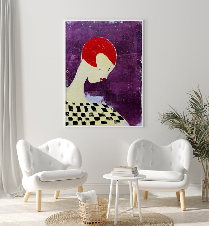 ABSTRACT PORTRAIT IV , FASHION POSTERS