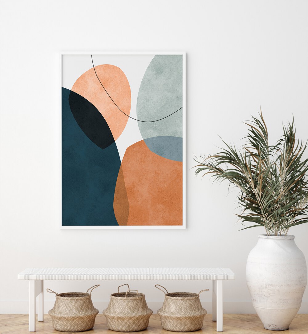ABSTRACT SHAPES VI , ABSTRACT PAINTINGS