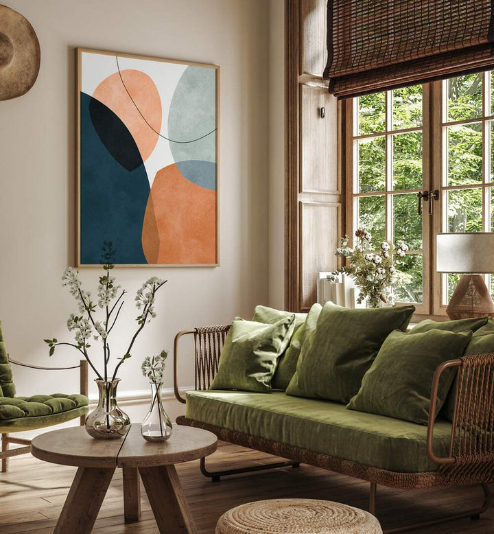 ABSTRACT SHAPES VI , ABSTRACT PAINTINGS