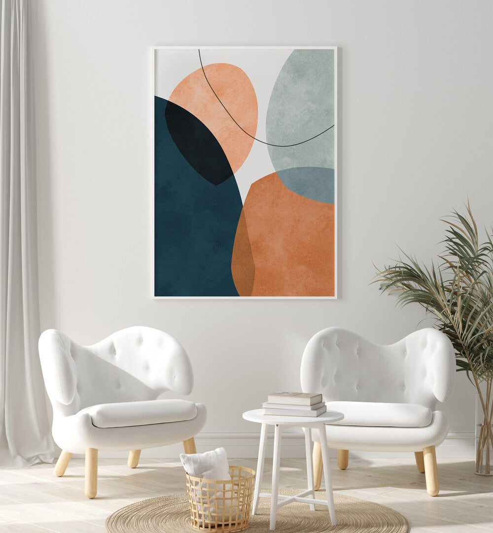 ABSTRACT SHAPES VI , ABSTRACT PAINTINGS