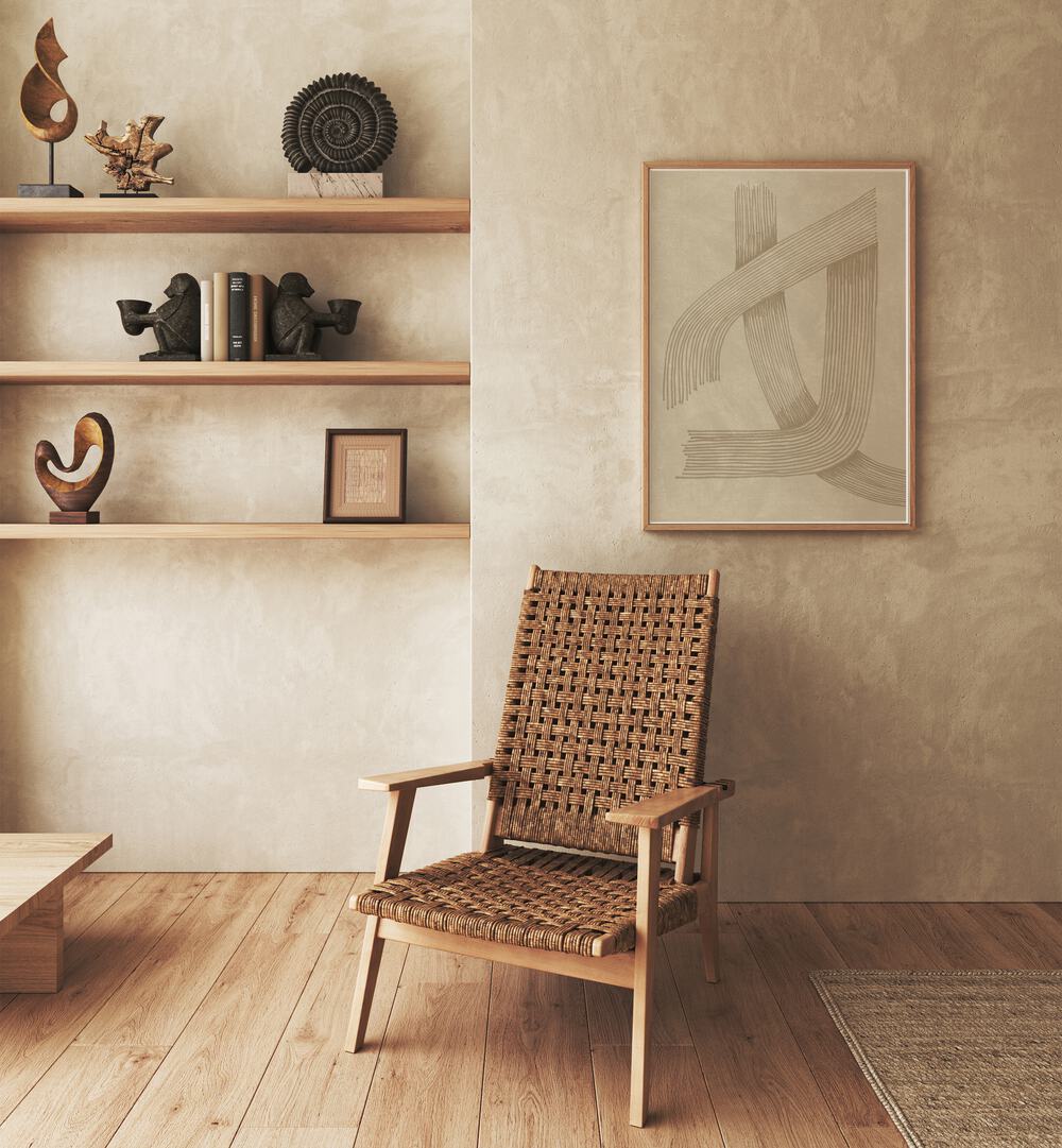 Elevate your space with the ABSTRACT SOPHISTICATED LINE 01 art piece, blending modern elegance and unique design.