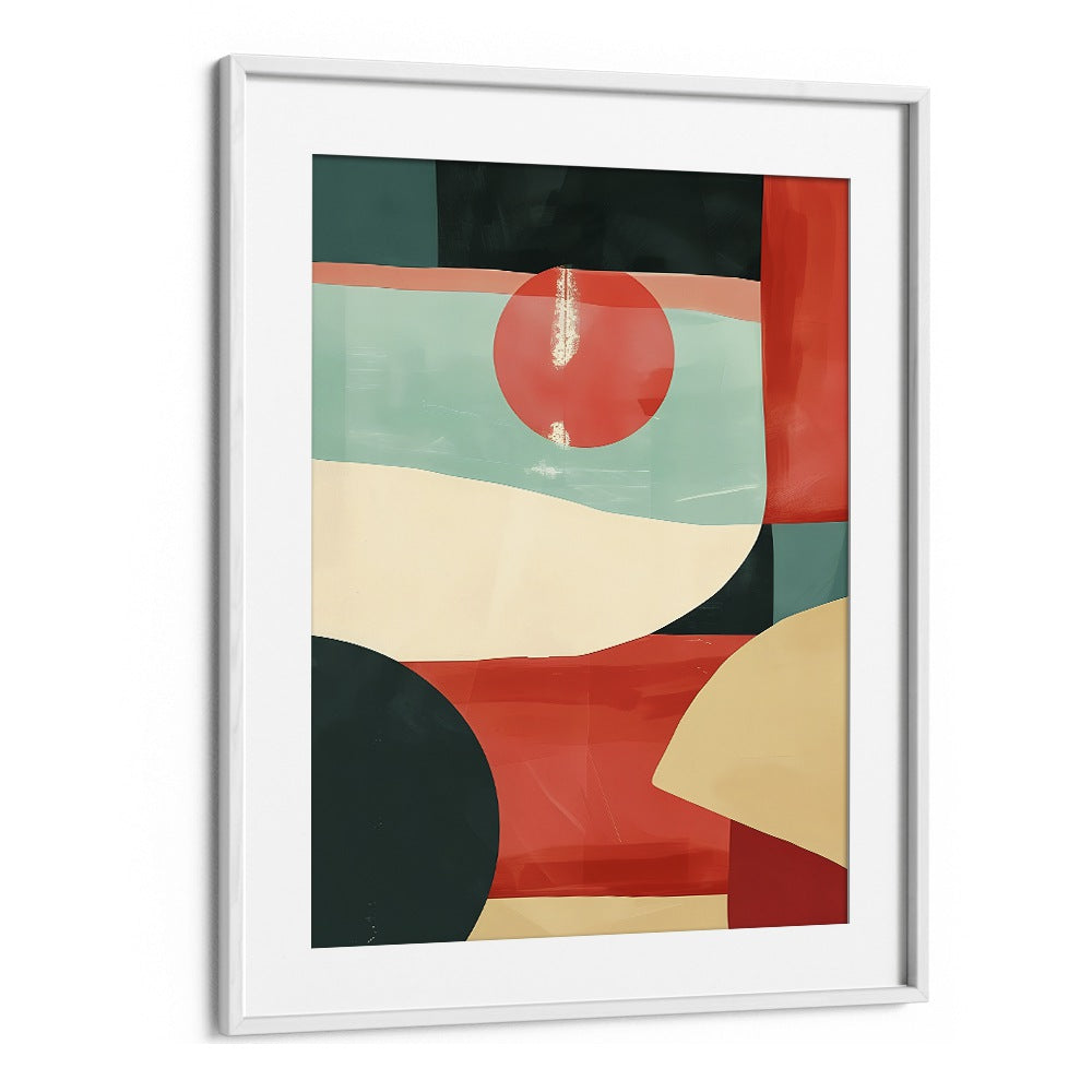 ABSTRACT painting - MINIMALIST COLOURFUL ABSTRACT by Asianmonk