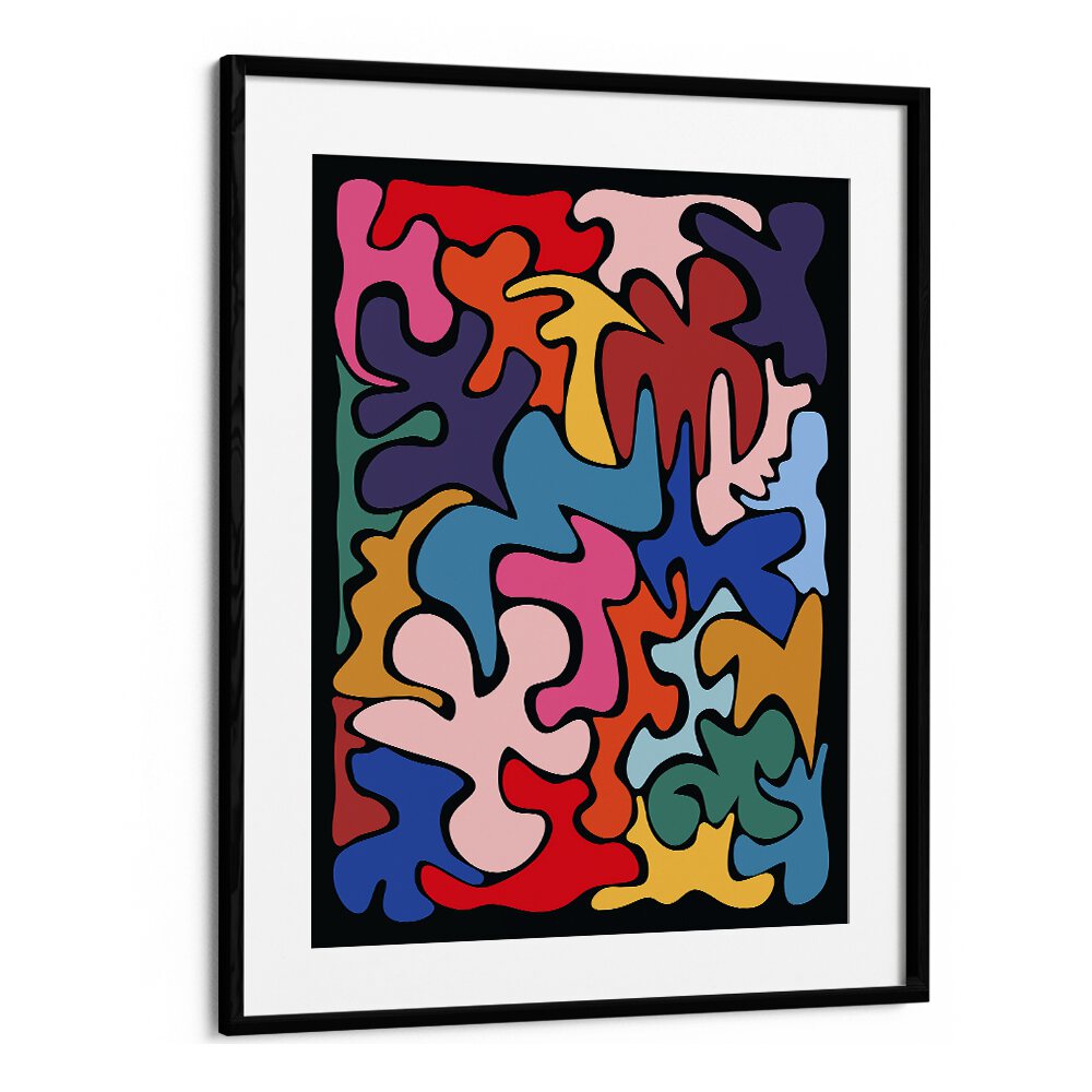 ABSTRACT painting - POP MURAL ABSTRACT by Asianmonk