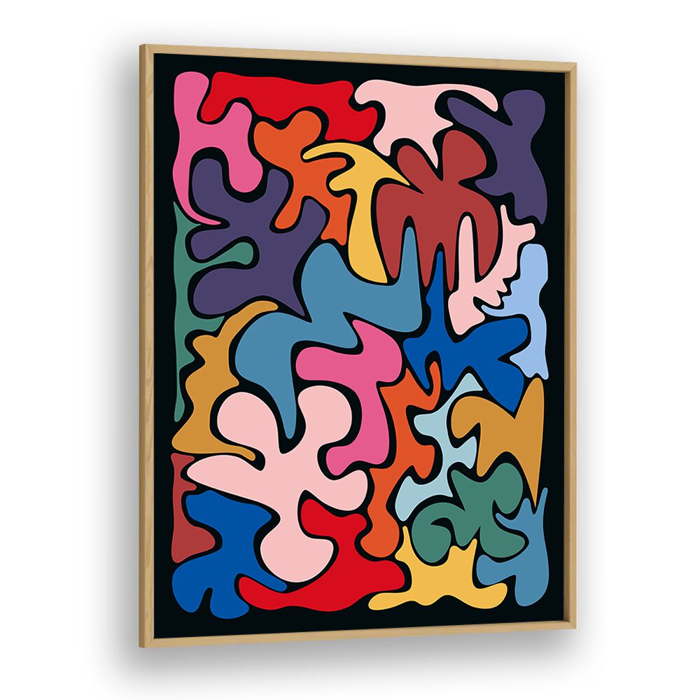 ABSTRACT painting - POP MURAL ABSTRACT by Asianmonk