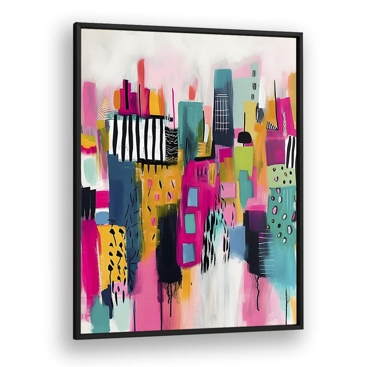 BOLD MULTI COLOURED ABSTRACT SHAPES I