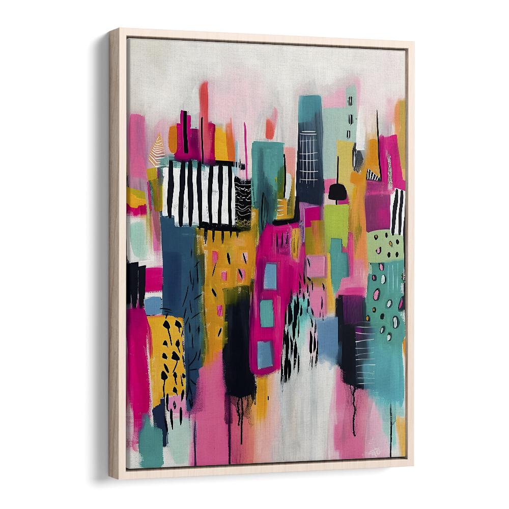 BOLD MULTI COLOURED ABSTRACT SHAPES I